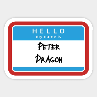 Peter Dragon Sticker